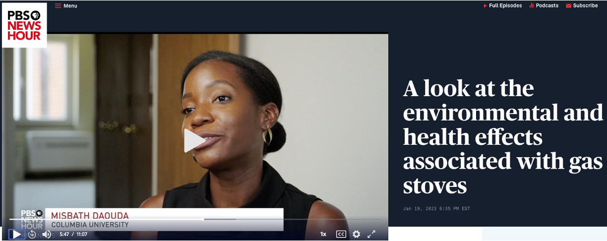 Misbath Daouda on PBS NewsHour